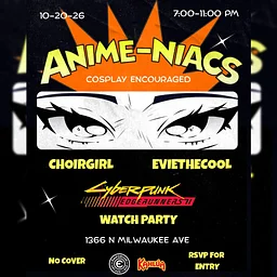 ANIME-NIACS: Cyberpunk Edgerunners! w/ EVIETHECOOL & CHOIRGIRL