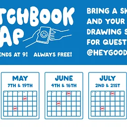 Sketchbook Swap with Good Neighbor