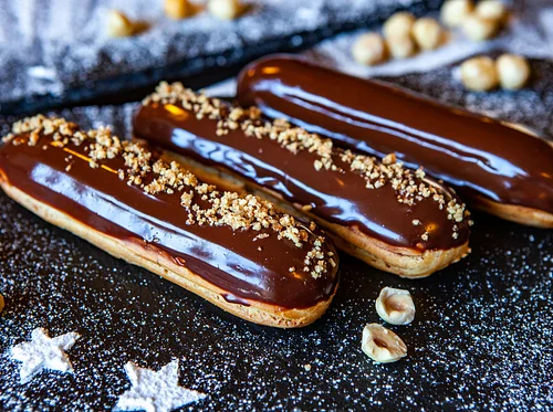 FRENCH ECLAIRS w/ CHEF DESTINY CARRANZA, MAY 1ST at 6PM $75 PER PERSON