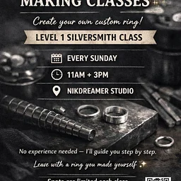 Nikdreamer: Sunday Ring Making Classes