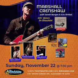 MARSHALL CRENSHAW with Sarah Borges & Eric Ambel