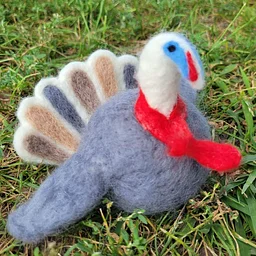 Needle Felting – 3D Wild Turkeys