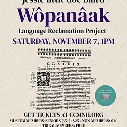 The Wôpanâak Language Reclamation Project with jessie little doe baird