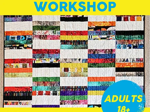 Saturday 5/9, 10:30am-1:30pm, “The Hannah Quilt” Workshop