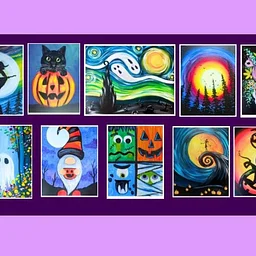 Indianapolis Paint & Sip: Halloween Celebrations