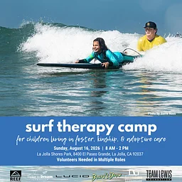 Surf Therapy Camp at La Jolla Shores – August 16, 2026