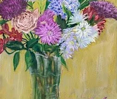 SOFT PASTEL PAINTING WORKSHOP: Floral Bouquet: Wed. July 29th,10:00-4:00pm