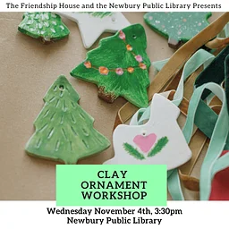 Clay Ornament Workshop with Friendship House