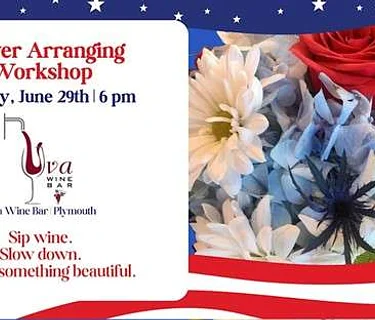Flower Arranging Workshop at Uva Wine Bar (Plymouth)