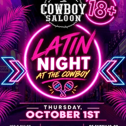 Latin Night at The Cowboy