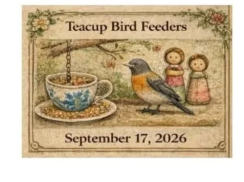 Craft Classes at the Inn - Teacup Bird Feeders