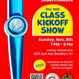 Coney Island Clown Skool Class Kickoff Show