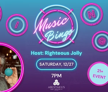 Music Bingo with Righteous Jolly