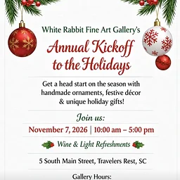 White Rabbit Fine Art Gallery’s Annual Kickoff to the Holidays