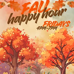 Friday Fall Happy Hour