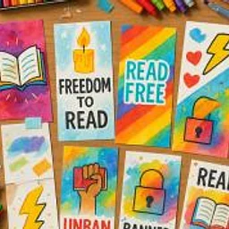 Freedom To Read: Make Your Own Bookmark