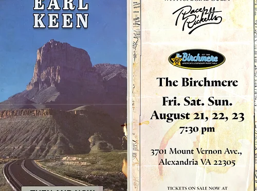 ROBERT EARL KEEN “Then and Now Tour” with Race Ricketts