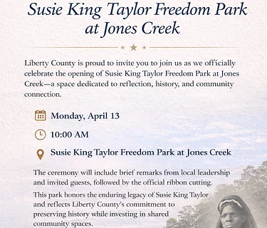 Susie King Taylor Freedom Park – Ribbon Cutting
