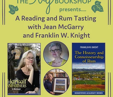 A Reading and Rum Tasting with Jean McGarry and Franklin W. Knight