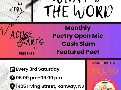 Melao Cafe & Creamery Presents: What’s the Word