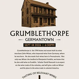 Spirits of Independence - Grumblethorpe - Colonial Wine Trade
