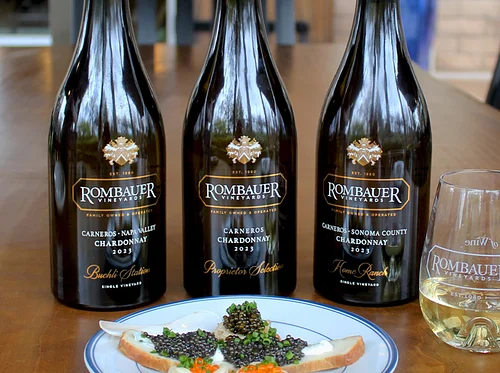 Rombauer Vineyards Wine Wednesday – Wine & Caviar Class