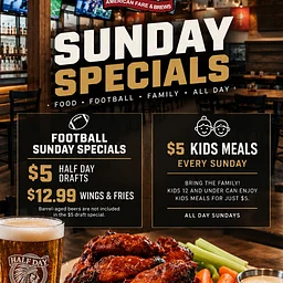 Sunday Specials
