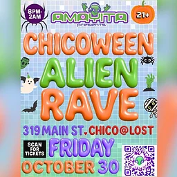 Chicoween Alien Rave