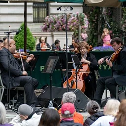 String Quartet at Minor Memorial Library
