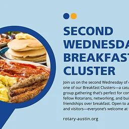 Second Wednesday Breakfast Cluster