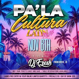 PA’ LA CULTURA: LATIN NIGHT IN IDAHO FALLS AT THE GEM