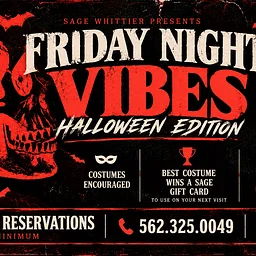 Friday Night Vibes: Halloween Edition | FREE ENTRY