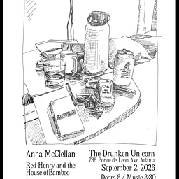 Anna McClellan, Lowtown, Red Henry & The House of Bamboo