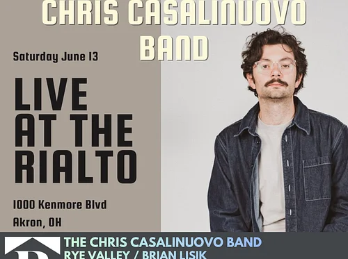 The Chris Casalinuovo Band / Rye Valley / Brian Lisik - 06/13/2026