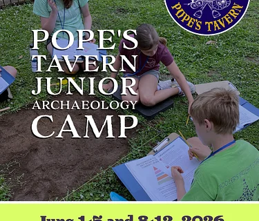 Jr. Archeology Camp Second Week