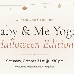 Halloween Baby & Me Yoga With Lindsey
