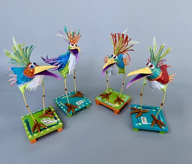 Joyce Curvin - (Workshop) Whimsical Paper-mâché Birds