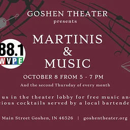 Martinis and Music: October Edition