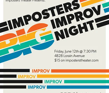 Imposters BIG Improv Comedy Night