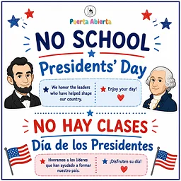 Presidents Day / Día de los Presidentes