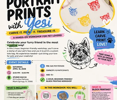 Pet Portrait Prints with Yesi