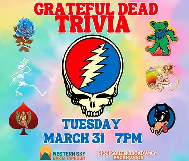 Grateful Dead TRIVIA at Western Sky Bar & Taproom