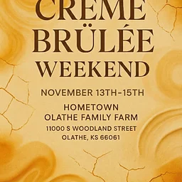 Crème Brûlée Weekend!