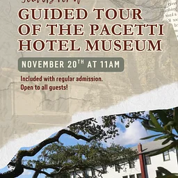 Guided Tour of the Pacetti Hotel Museum