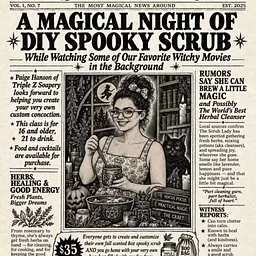 DIY Spooky Scrub with Paige Hanson of Triple Z Soapery