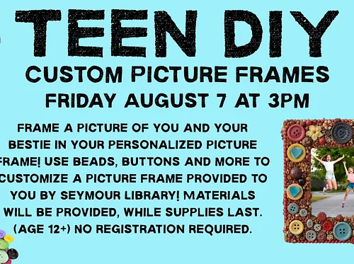 Teen DIY: Custom Picture Frames