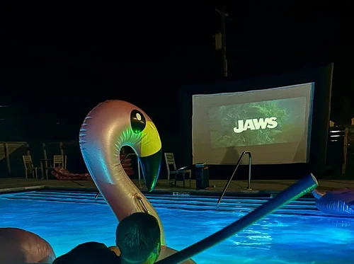 Movie Night at the Pool