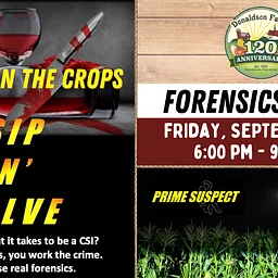 Sip & Solve! Forensics & Fun on the Farm