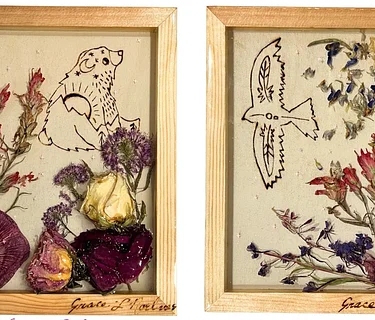 Mountains & Wild Flowers Art Show | Grace Noel Art