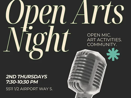 Open Arts Night (every 2nd Thursday)